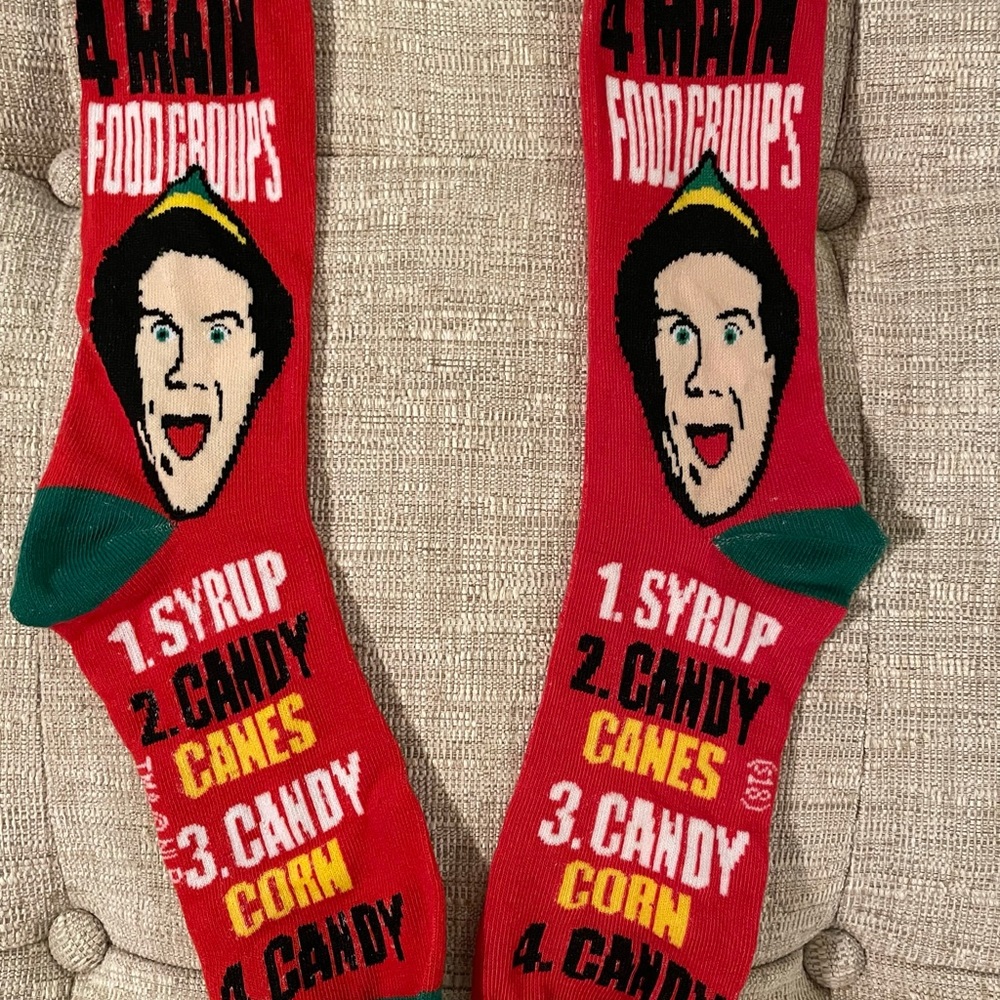 ELF xmas socks